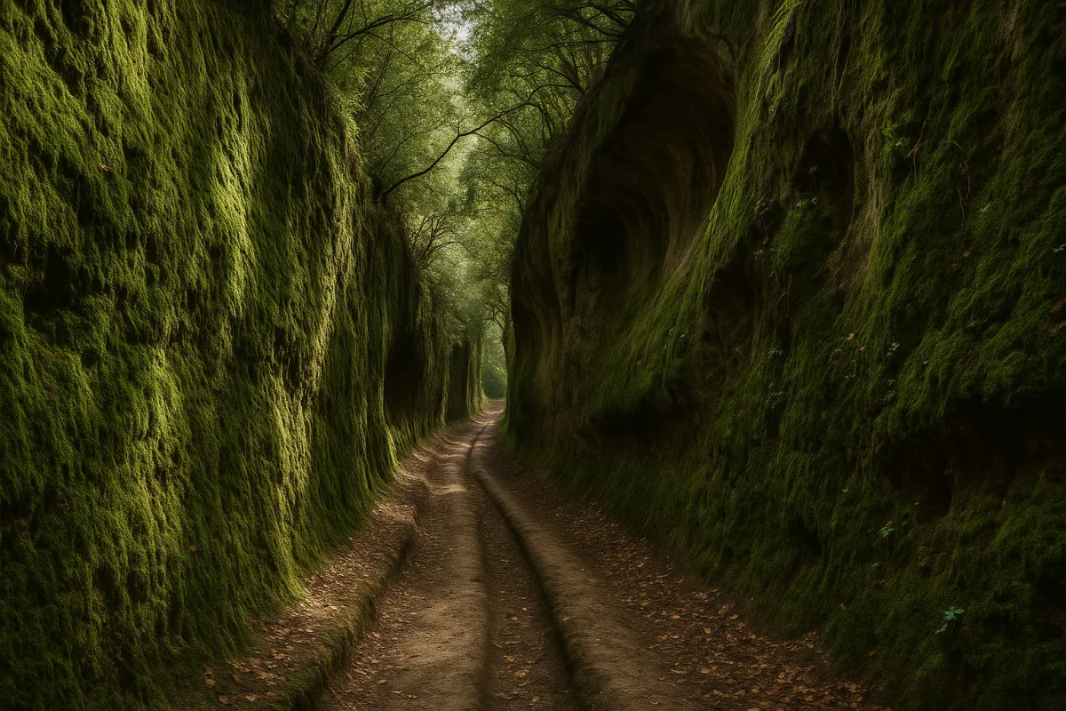 Vie cave dell'Italia etrusca: percorsi misteriosi e atmosfere fuori dal tempo