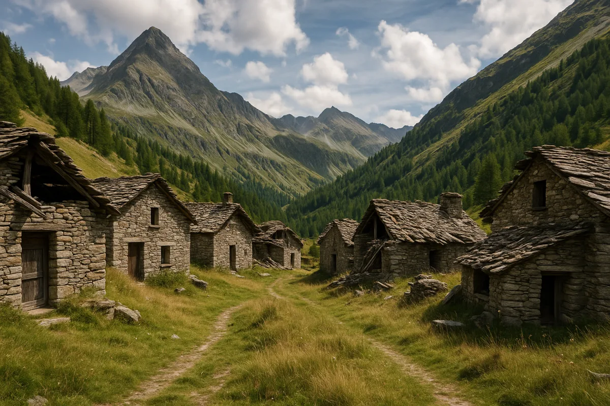 Borgate alpine dimenticate: riscoprire la montagna autentica senza folla