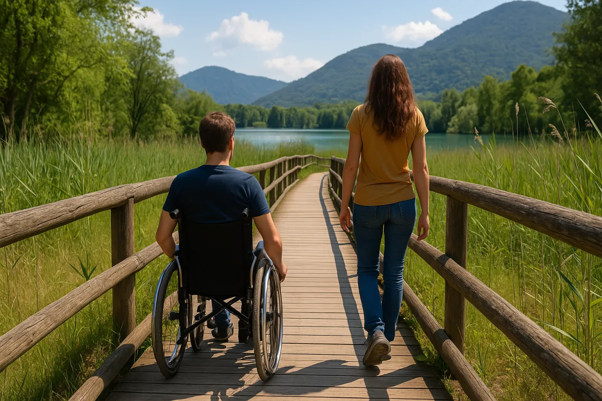 Aree naturali protette italiane accessibili ai disabili: inclusione ed emozioni assicurate