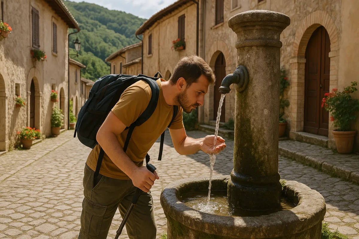 Quali paesini italiani sono conosciuti per le fontanelle e sorgenti? Scoprili in cammino