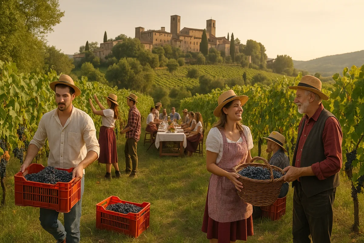 Dove vivere la vendemmia tra vigneti storici in Italia: tra feste, sapori e tradizioni vere