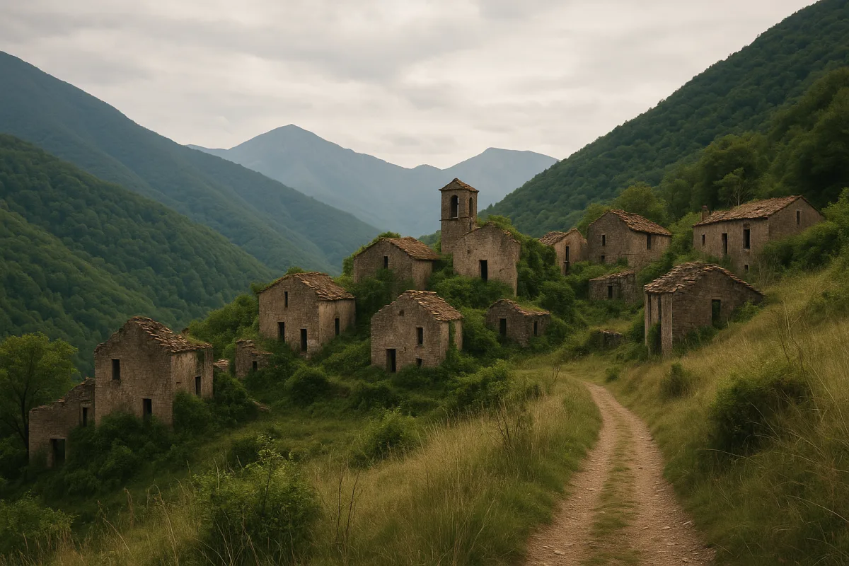 Villaggi abbandonati tra montagna e collina: passeggiate nel silenzio e nella memoria