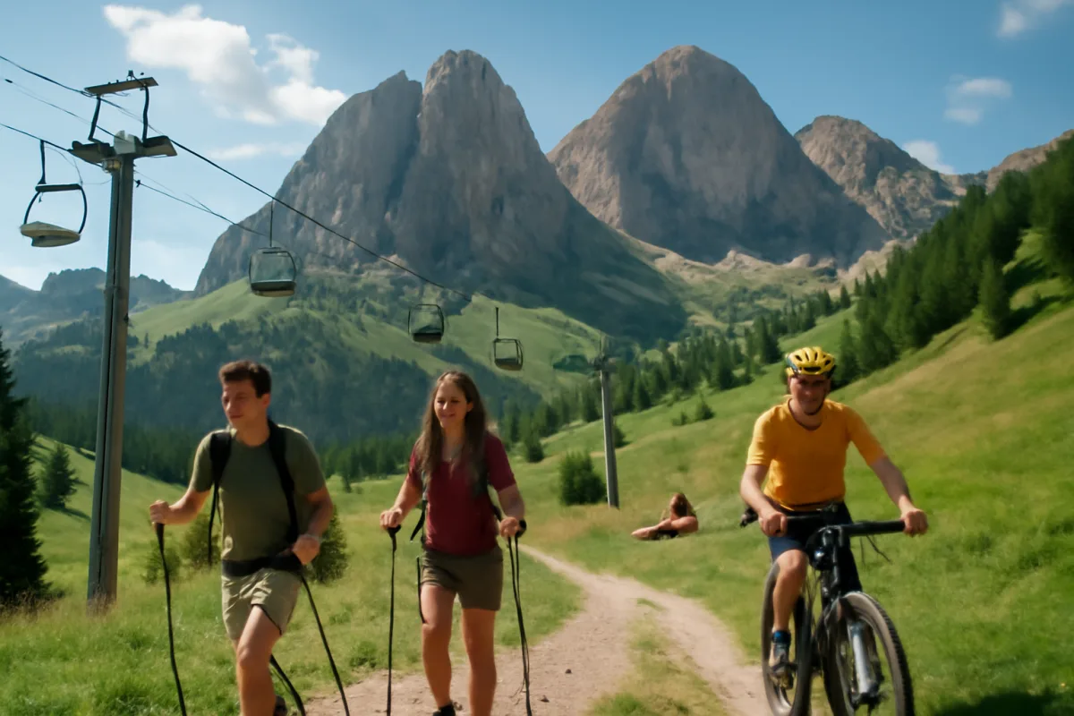 Cosa fare in montagna d'estate in Italia: le attività che sostituiscono le piste