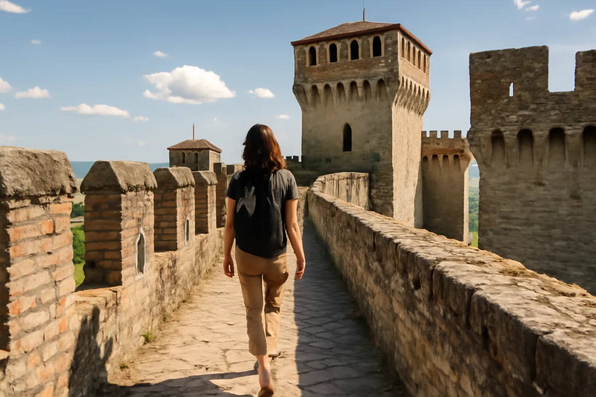 Rocche medievali italiane visitabili a piedi: i percorsi sugli spalti che sorprendono
