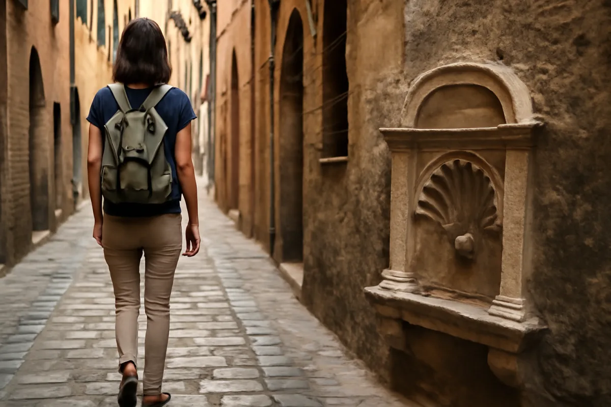 Percorsi a piedi nei vicoli italiani: il dettaglio architettonico che passa inosservato