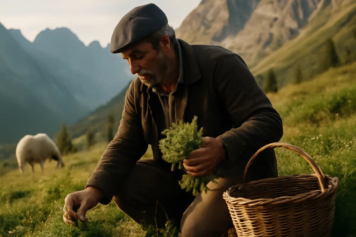 Erbe officinali d'alta quota in Italia: cosa raccolgono i pastori ogni mattina