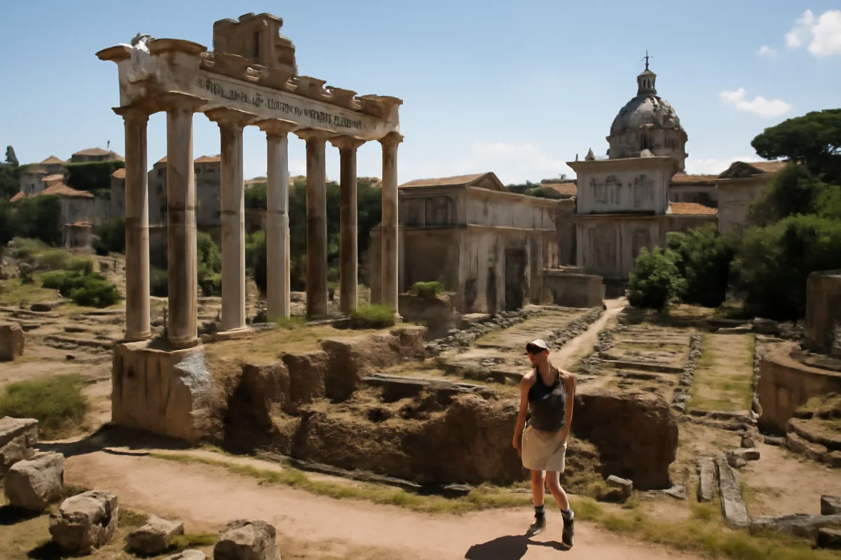 Aree romane all'aperto in Italia poco frequentate: rovine vive senza file