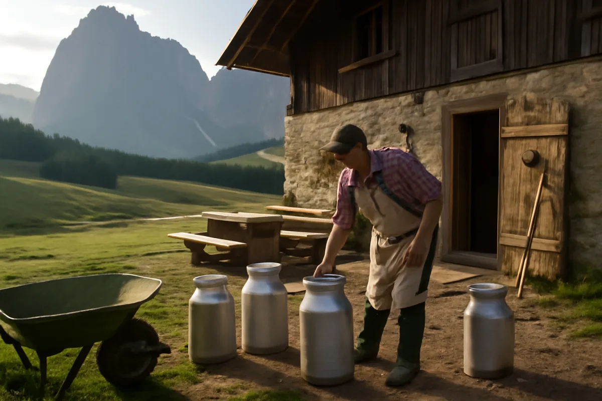 Come si vive una giornata in malga alpina: la routine che i turisti non vedono
