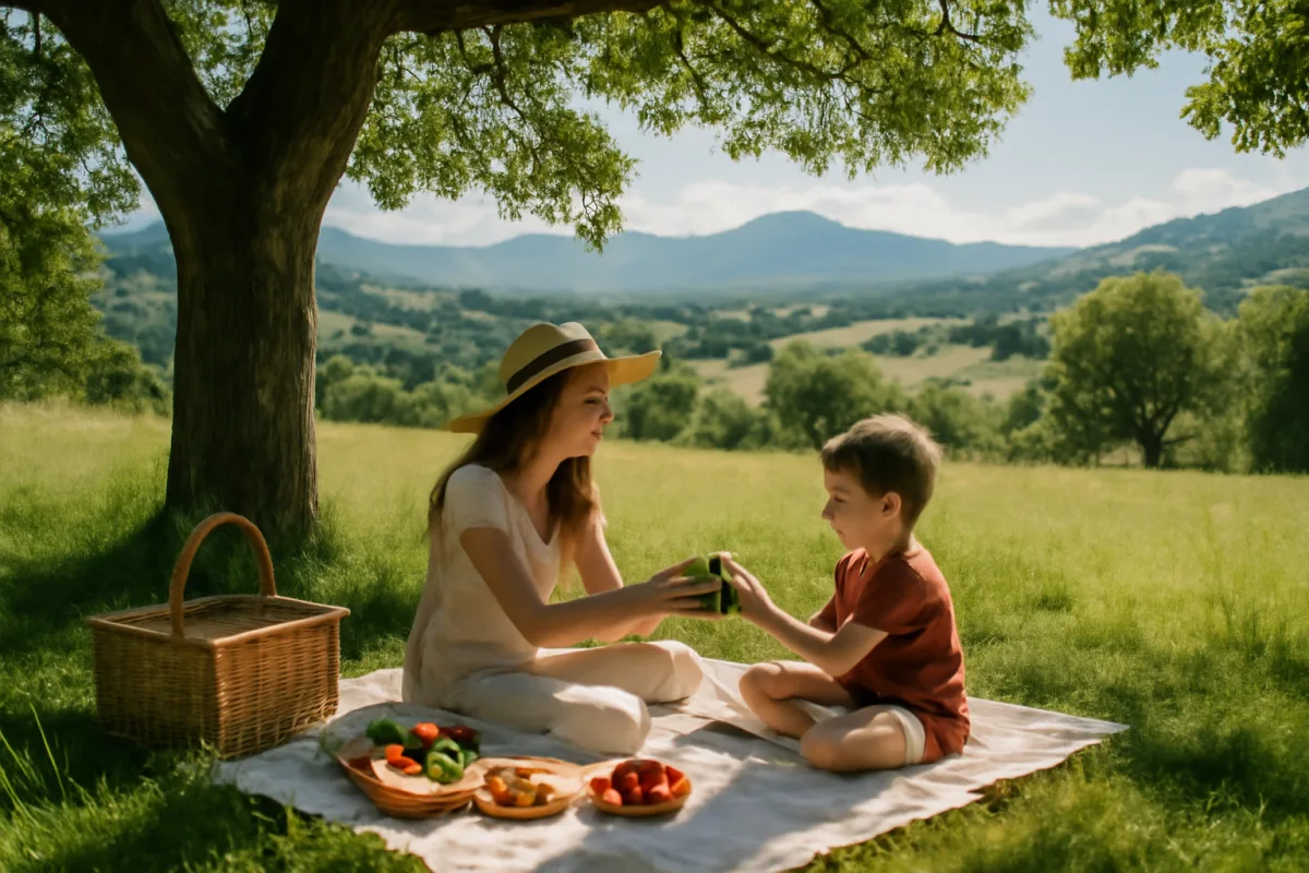 Dove fare picnic in aree naturali italiane con bambini: prati e ombre da trovare